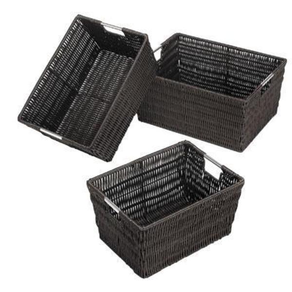 Whitmor Rattique BaskeTS Set Of 3 Espr 6500-1959-ESPR